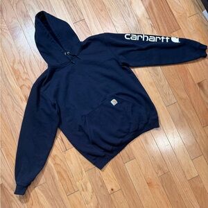 Y2K Carhartt Hooded Pullover(Navy)